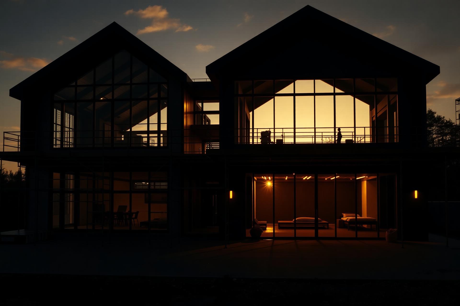 Luxury home under construction in New Jersey